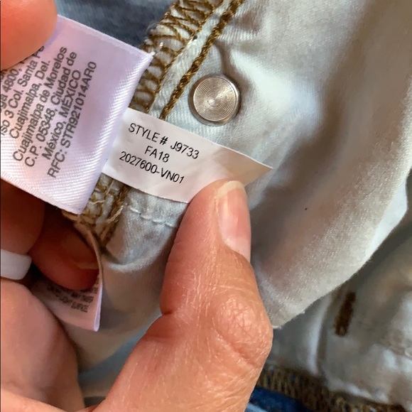 EUC J.Crew 9" Toothpick Jeans size 27 - Picture 6 of 10